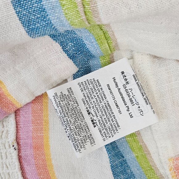 HURLEY Stripe Crop Top - Picture 6 of 6